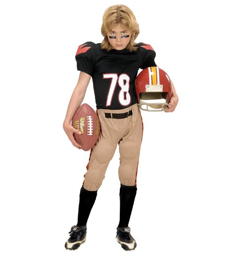 football player costume boy